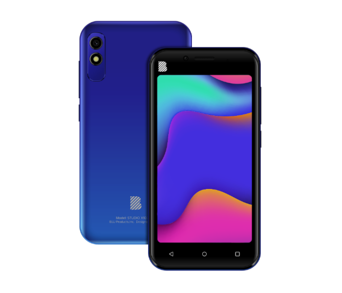 BLU STUDIO X10 2022 1GB RAM 32GB Android 11 Smart Phone - Blue - Zoom Image 1