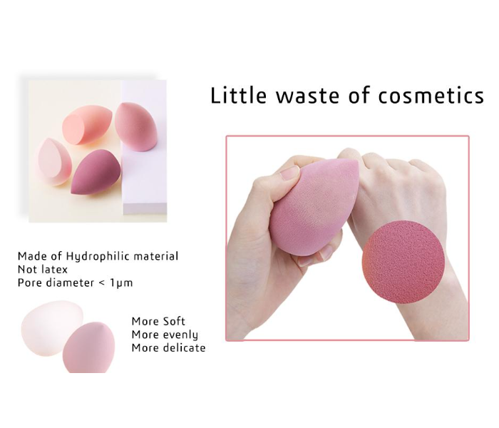 IN4S MKUPLPPL Soft and Hypoallergenic Material Makeup Sponge Foundation -Light Purple - Zoom Image 1