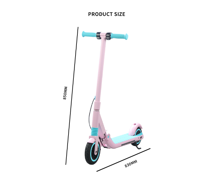 Crony C4 Powerful 150W Motor Children Electric Kick Scooter -Blue - Zoom Image 3