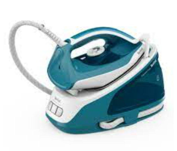 Tefal SV6131 2200W Easy And Efficient Steam Iron Without Boiler Express Easy - White and Aqua - Zoom Image 1