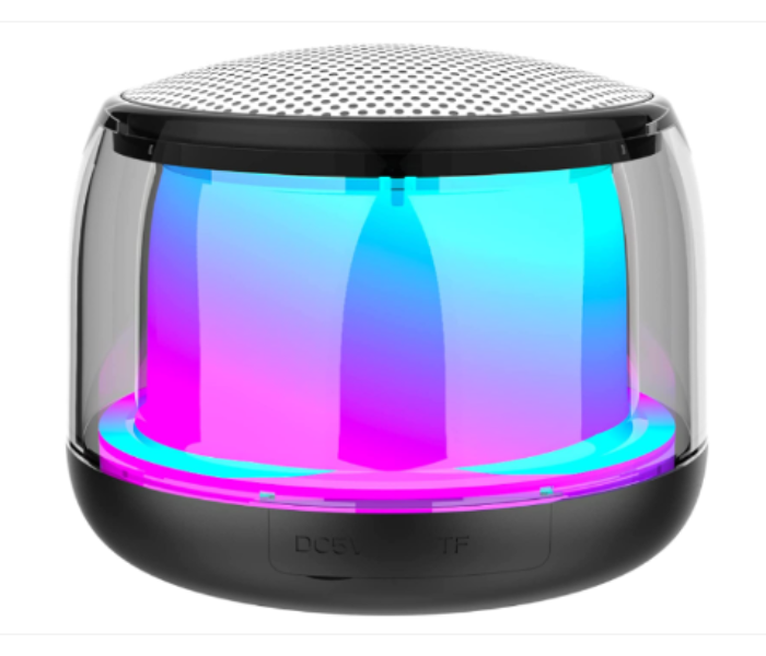 Galaxy Portable Bluetooth Speaker, Wireless Speaker with Colorful Flashing Lights - B - Zoom Image 1