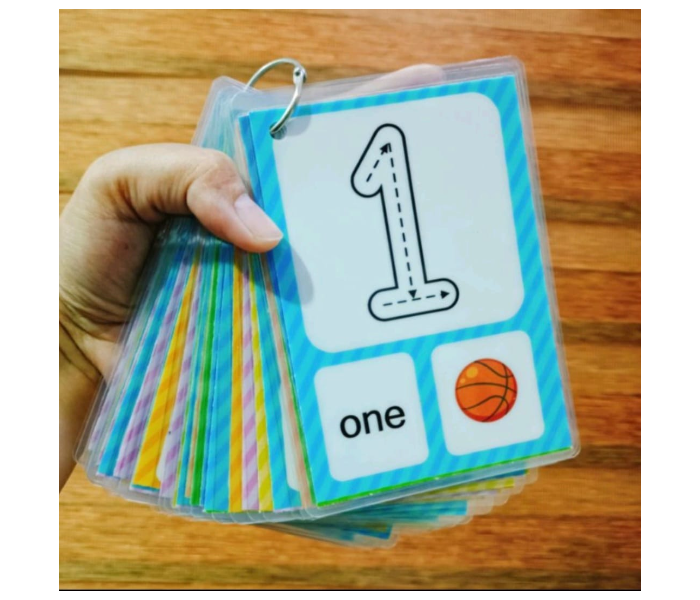 Ayah PHNC1234 Practice And Learn Educational  Number Counting Flashcards - Zoom Image