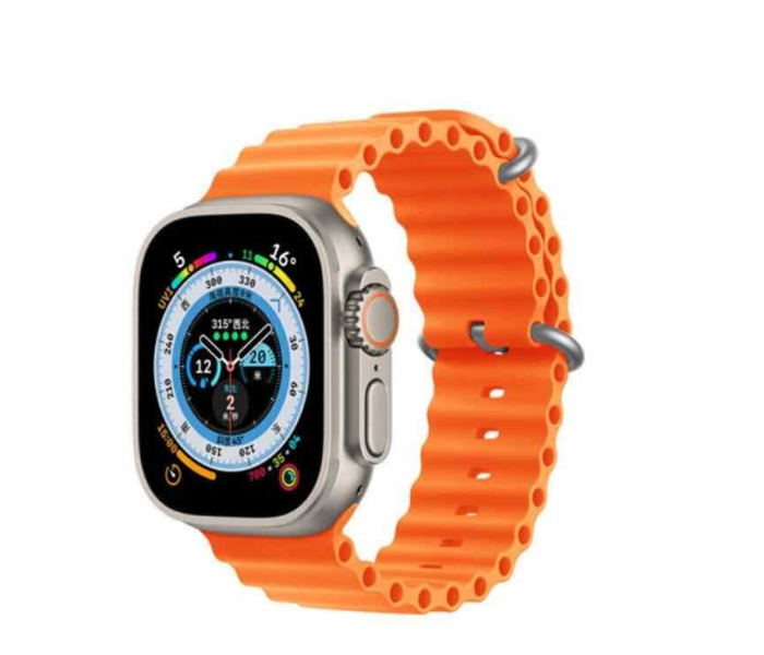 Telzeal TC51 Combined Features Of Traditional Smart Watch - Orange - Zoom Image