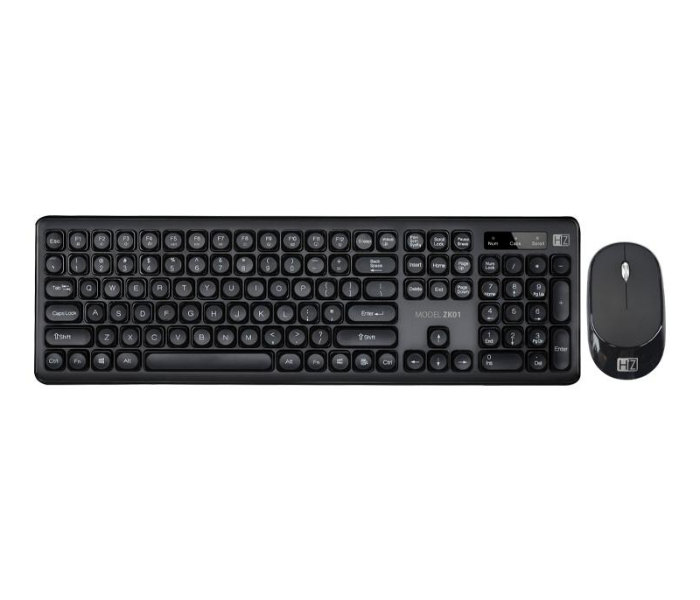 Heatz Zk01  Wireless English Arabic Keyboard & Mouse Combo - Zoom Image 1