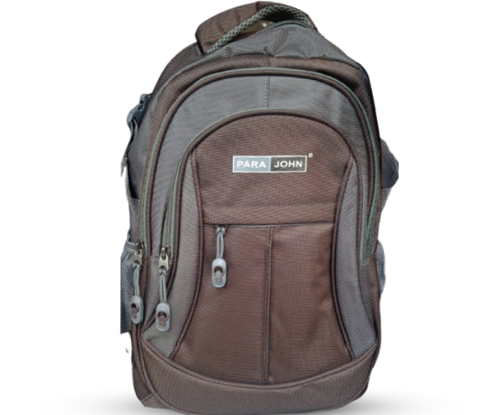 Para John PJSB6013 18-inch School Backpack - Coffee - Zoom Image