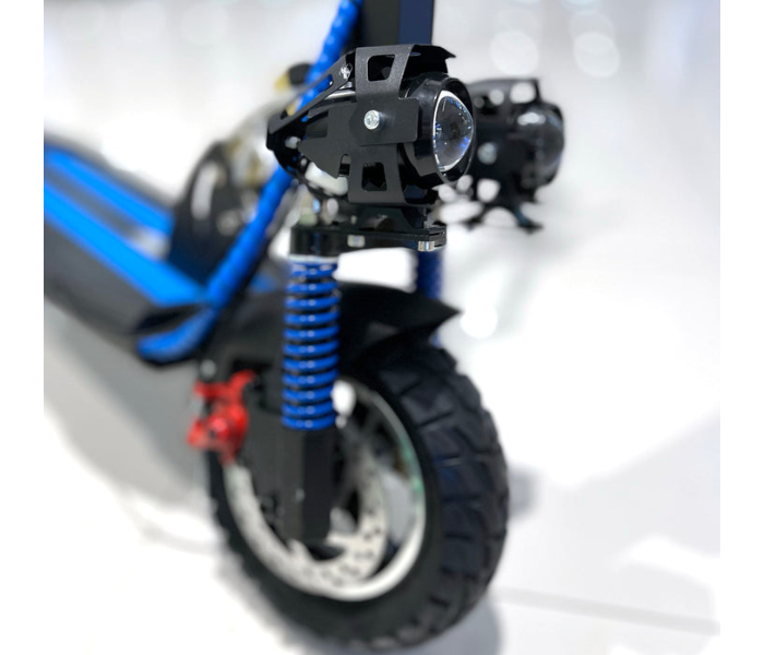 Crony V10 Powerfull And Superfast 65Kmh 3200Watts Electric Scooter -Blue - Zoom Image 3