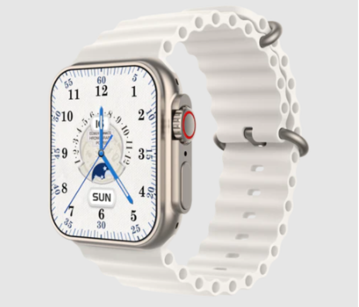 Blulory Glifo 8 Ultra Pro Smart Watch - White - Zoom Image 1