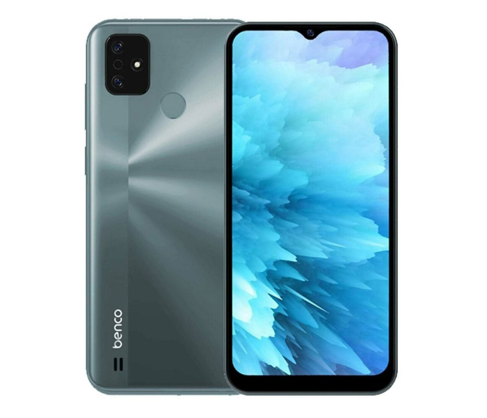 Lava Benco V80 Primary-12MP AI Dual Rear Camera And Secondary-5MP AI Front Camera 3GB RAM 32GB Mobile Phone - Greenish Silver - Zoom Image 1