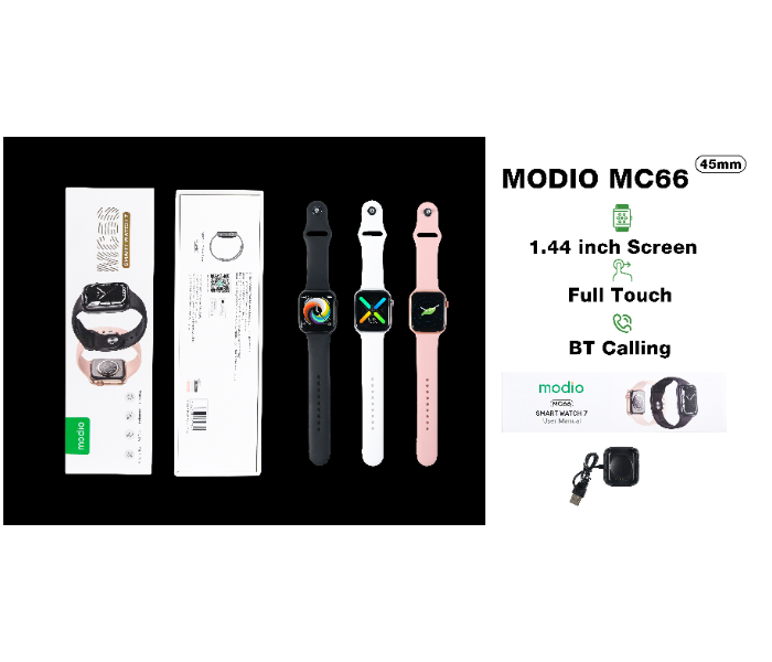 Modio MC66 Smart Watch 7 - Black - Zoom Image 5