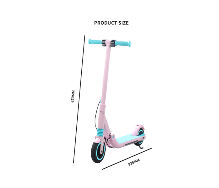 Crony C4 Capacity Of 120Pounds With 150W Children Electric Kick Scooter -Pink - Zoom Image 5