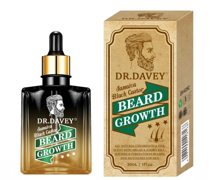 Dr.Davey 30ml Hair Growth Pure Natural Nutrients Skin Cleansing Vitamins Hair Growth Beard Oil - Zoom Image 1