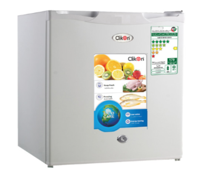 Clikon CK6002 48 Litres Single Door Refrigerator, Silver - Zoom Image 2