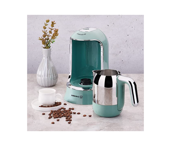 Turkish Electric Coffee Maker (Turquoise) - Kahvekolik