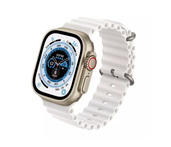 Blulory Glifo 8 Ultra Smart Watch - White - Zoom Image 2