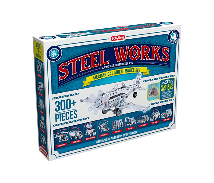 Schylling STWMMS Mechanical Multi-Mod Steel Work Building Set - Zoom Image 1