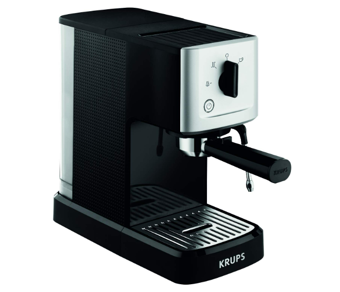 Krups XP344040 High Quality Espresso Steam And Pump With Coffee Machine - Black - Zoom Image 1