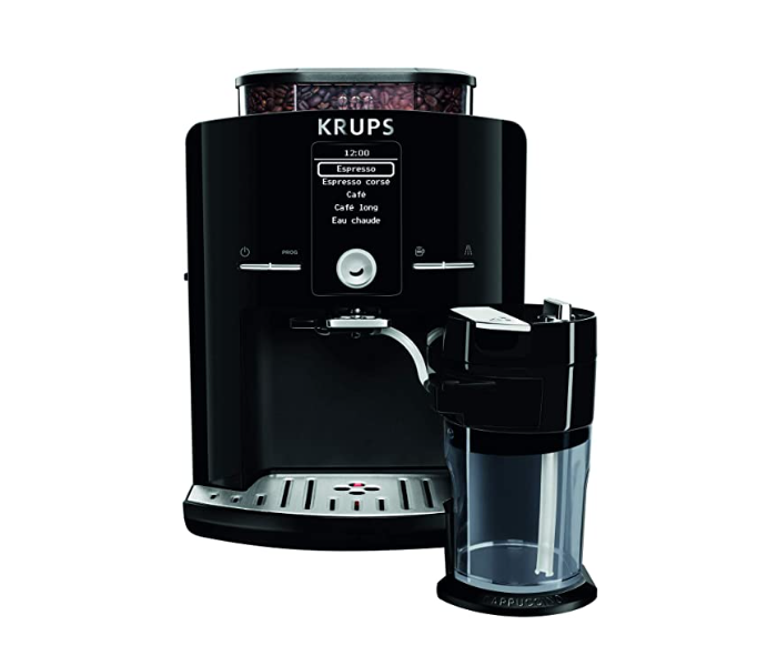 Krups EA829827 Highend And Sophisticated Espresso Full Autom Lattespress -Black - Zoom Image 1