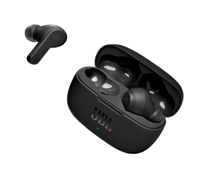 JBL Vibe 200TWS True Wireless Earbuds - Black - Zoom Image 2