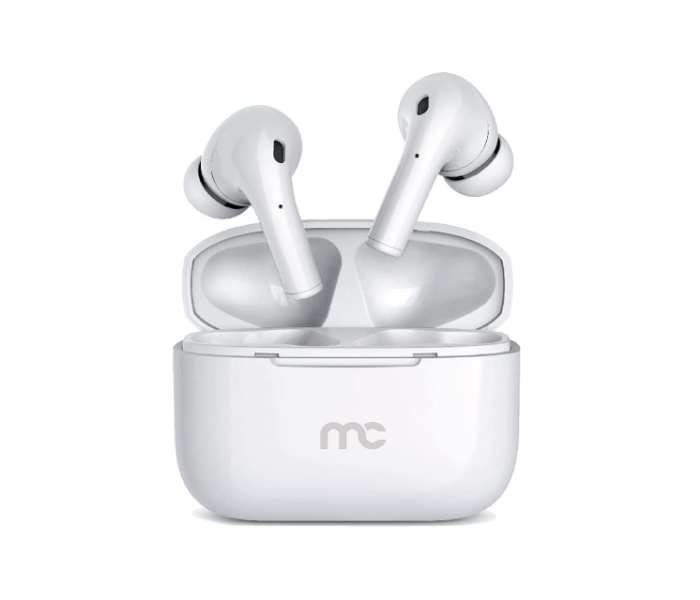 MyCandy TWS 150 True Wireless Earbuds With Charging Case - White - Zoom Image 1