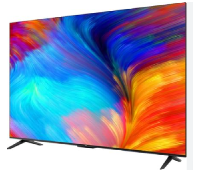 TCL 75P635 75 Inch 4K HDR Google TV - Black - Zoom Image