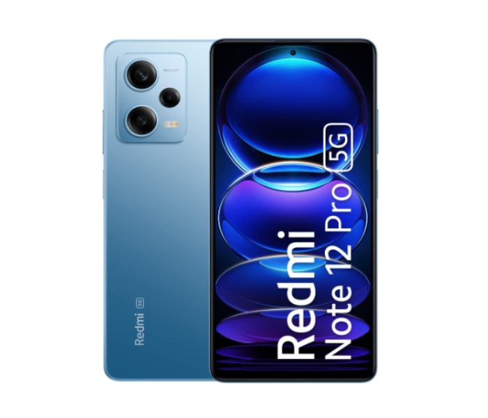 Xiaomi Redmi Note 12 Pro 5G 8GB RAM 256GB with 120Hz Pro AMOLED and MediaTek Dimensity 1080 - Glacier Blue  - Zoom Image 1