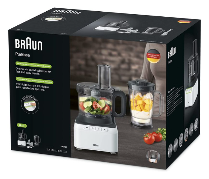 TWS Braun Food Processor FP3020 - The Westview Shop