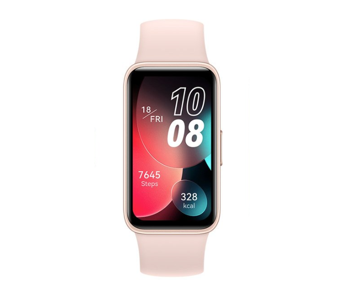 Huawei Band 8 Ultra Thin Design with Scientific Sleep Tracking - Sakura Pink  - Zoom Image 1