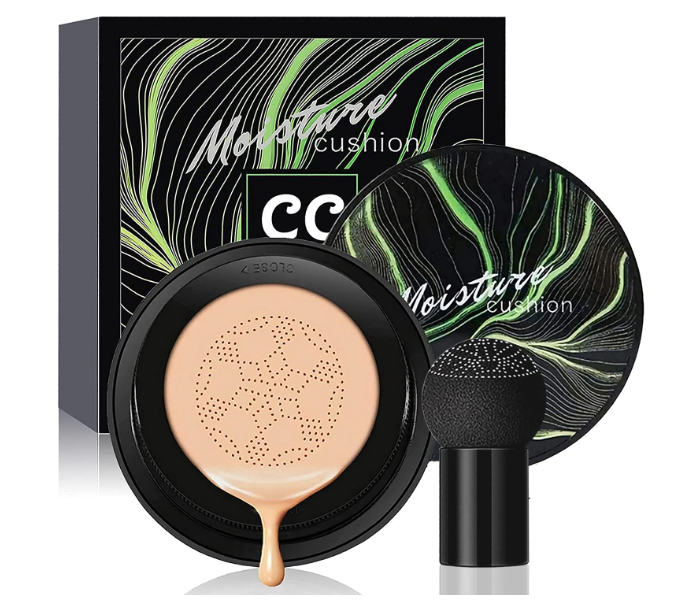 GT Waterproof CC Cream Mushroom Head Makeup Brush for Mature Skin Moisturizing Concealer Brighten Long-Lasting Even Skin Tone for All Skin Types - Zoom Image 1