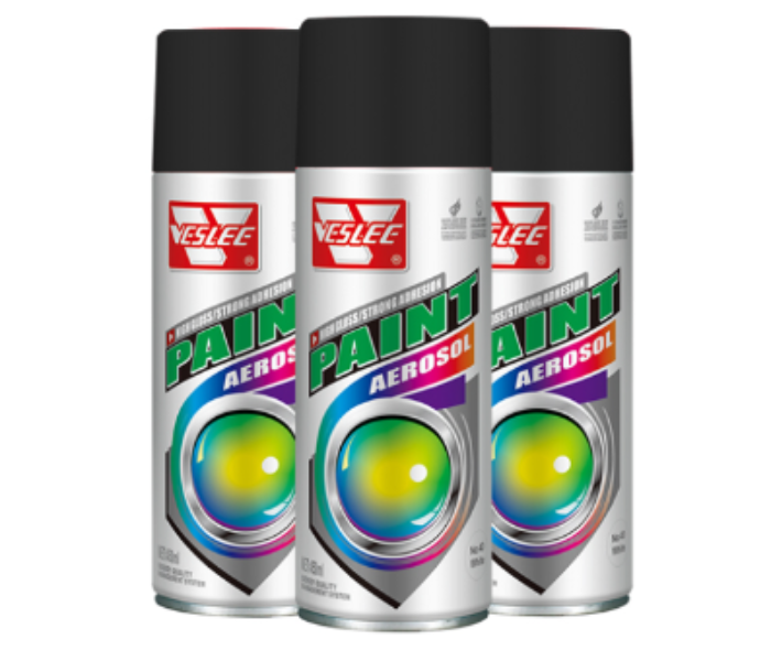 Generic High Quality Graffiti paint Aerosol Car Spray Paint - Black C - Zoom Image