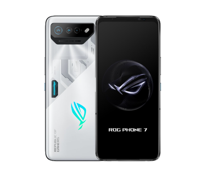 Asus ROG Phone 7 12GB RAM 256GB Snapdragon 8 Gen 2 Gaming Phone - Storm White - Zoom Image 1