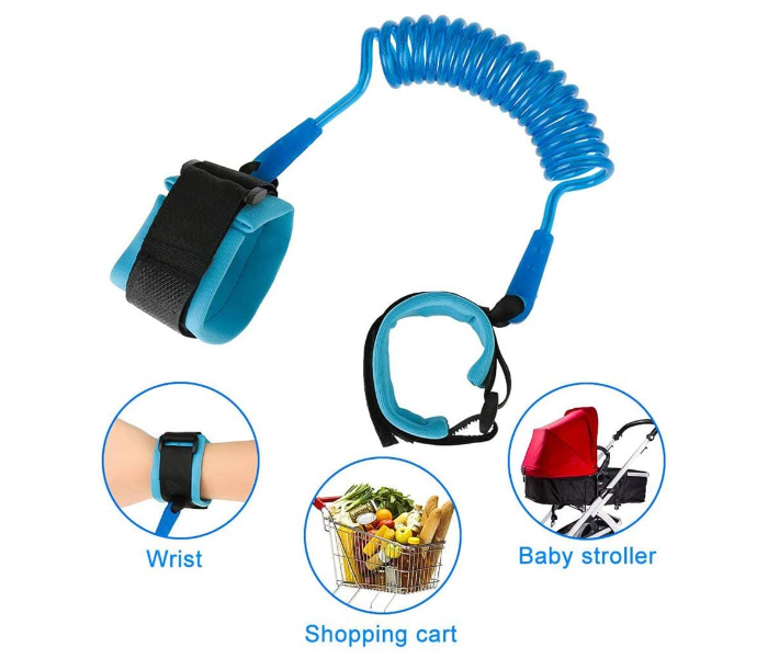 Safety Child Anti Lost Wrist Strap Walking Hand Belt For Kids - B - Zoom Image 5