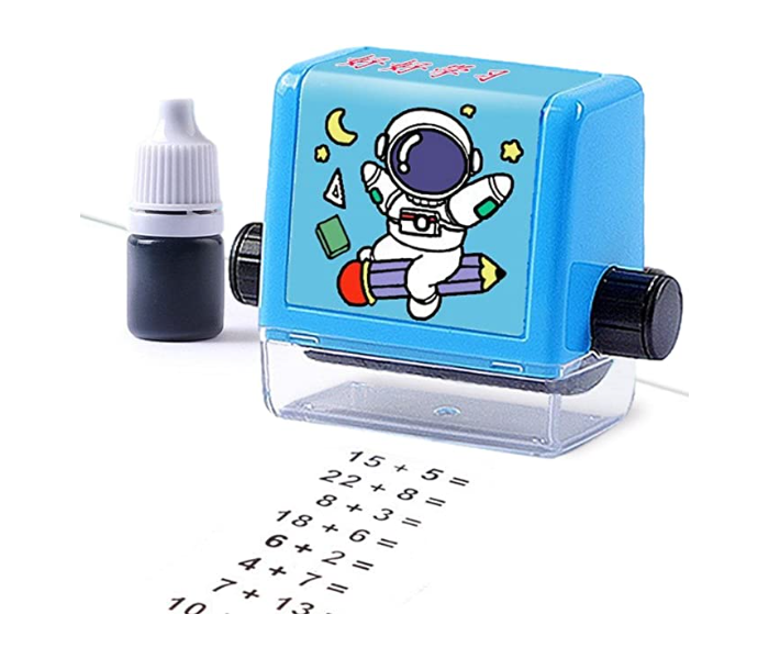  Generic Addition & Subtraction Seal | Reusable Seal Arithmetic Artifact,Scroll Stamp Cultivate Logical Thinking for Kids Home School Supplies Addition, Subtraction, Multiplication, Division Loandicy  - Zoom Image 1