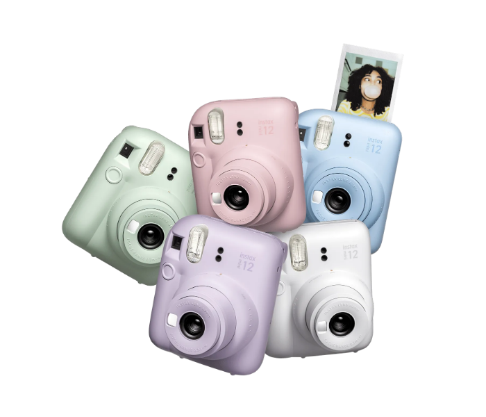 Fujifilm Instax Mini 12 Instant Film Camera - Blossom Pink - Zoom Image 2