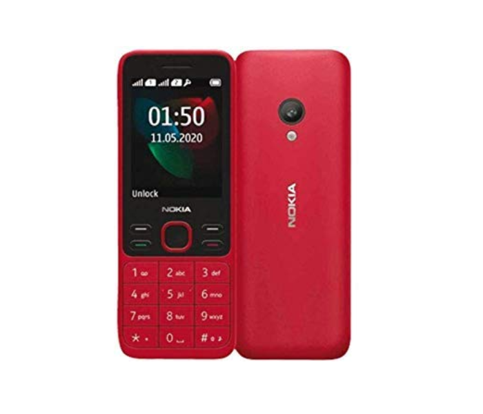 Nokia 150 0.3MP Camera Dual Sim Mobile Phone - Red - Zoom Image 1