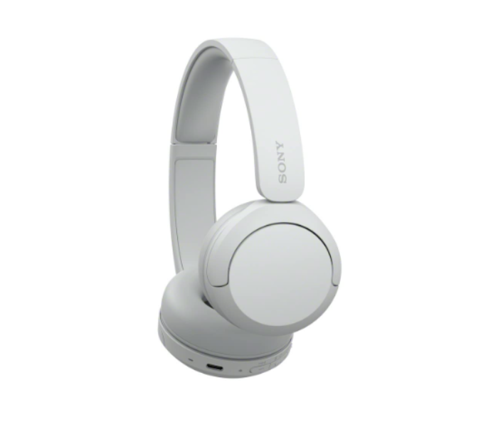 Sony WH-CH520 Wireless On-Ear Bluetooth Headphones with Mic - White - Zoom Image 7