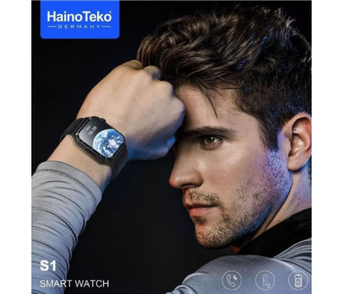 Haino Teko S1 Smart Watch With 2 Straps And Wireless Magnetic Charger - Zoom Image 3