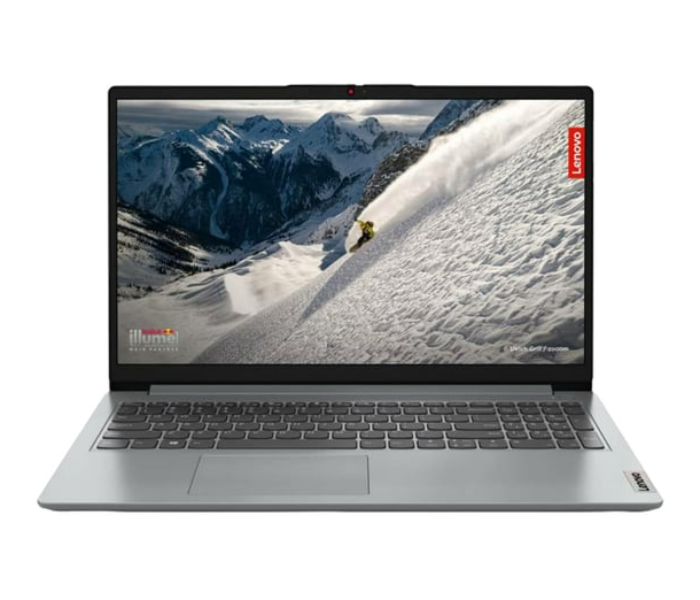  Lenovo IdeaPad 1 82VG007NAX 15.6inch HD AMD Ryzen 5-7520U Processor  8GB RAM 512GB SSD AMD Radeon 610M Graphics Windows 11 Home  English & Arabic - Grey  - Zoom Image 1