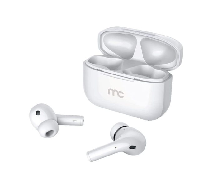 MyCandy TWS 150 True Wireless Earbuds With Charging Case - White - Zoom Image 3