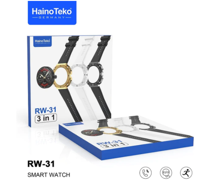 Haino Teko RW-31 3 in 1 Triple Case Smart Watch - Zoom Image 3