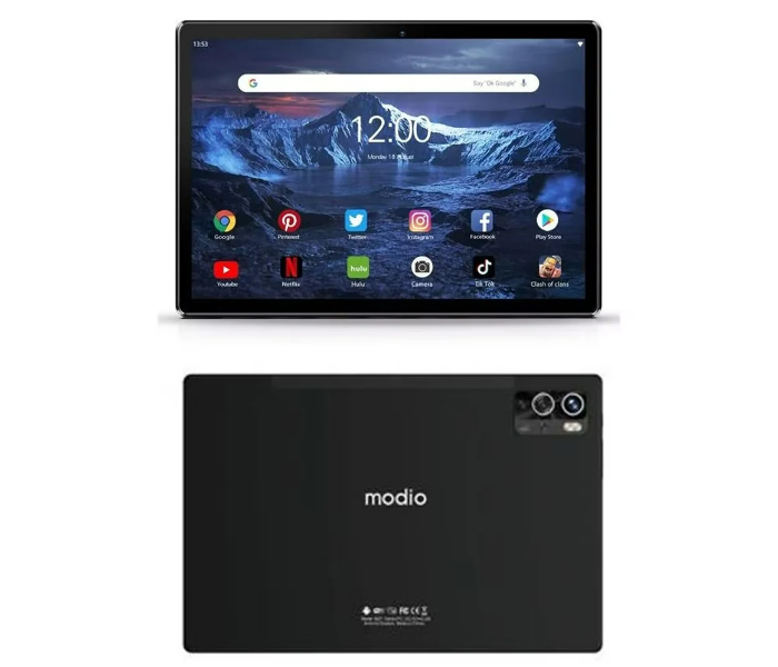 Modio M27 5G Android Tablet PC 10.1 Inch 8GB RAM 256GB ROM Dual Sim with Wireless Keyboard and Mouse  - Zoom Image 2