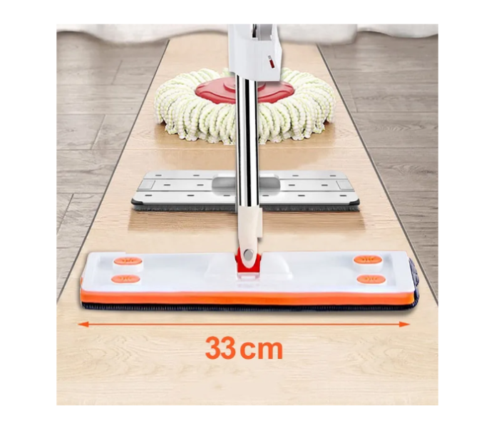 Home Rotatable Dry Wet Floor Mop Household Cleaning  - Zoom Image 2