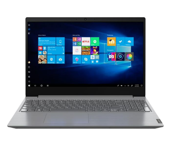 Lenovo V15 15.6 Inch HD Intel Celeron N4020 Procesor 1.1 Ghz 4GB RAM 256GB SSD With Integrated Graphics DOS - Iron Grey - Zoom Image 1