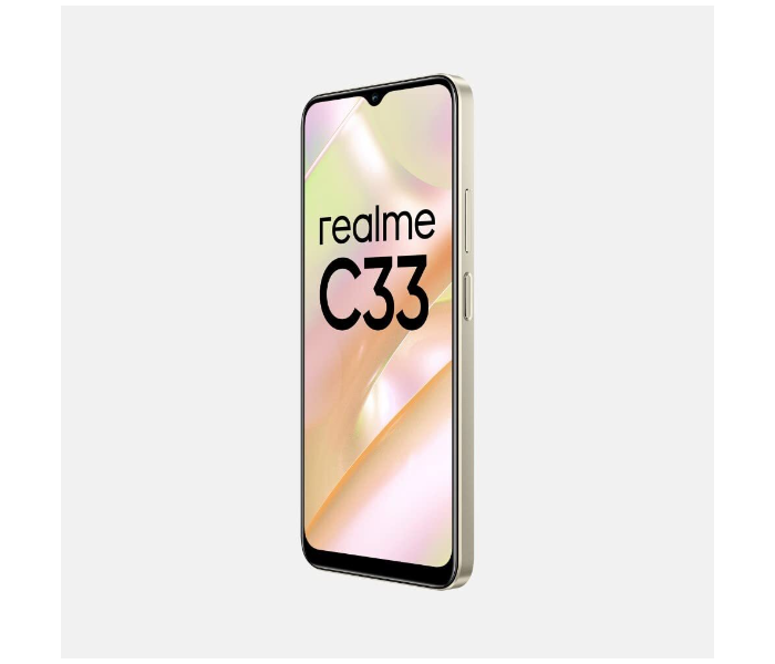 Realme C33 4GB RAM 64GB 4G Smartphone - Sandy Gold - Zoom Image 4