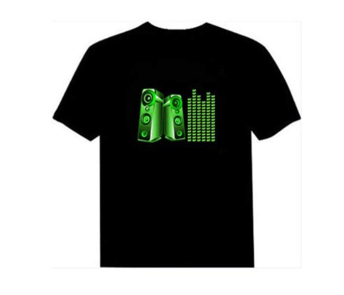 W4152-4 Equalizer Clothes for Party Sound Activated LED Tshirts - Zoom Image 3