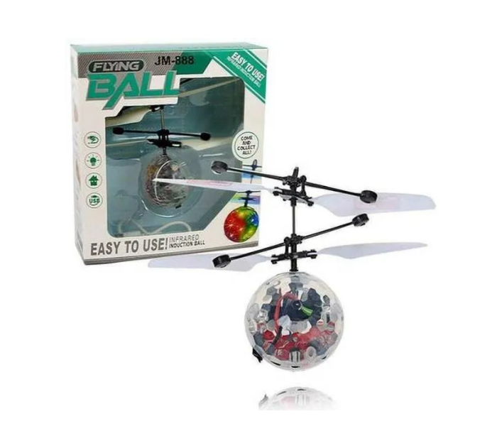 Flying Ball JM-888 Mini Ball Helicopter Colorful Toy With Hand Sensor  - Zoom Image 12