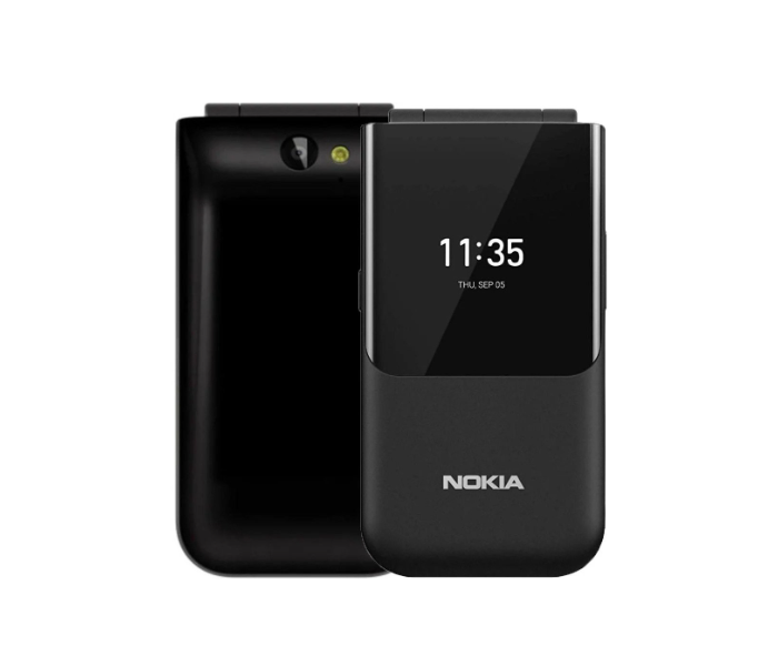 Nokia 2720 Flip 512MB RAM 4GB 2G - Black - Zoom Image 1