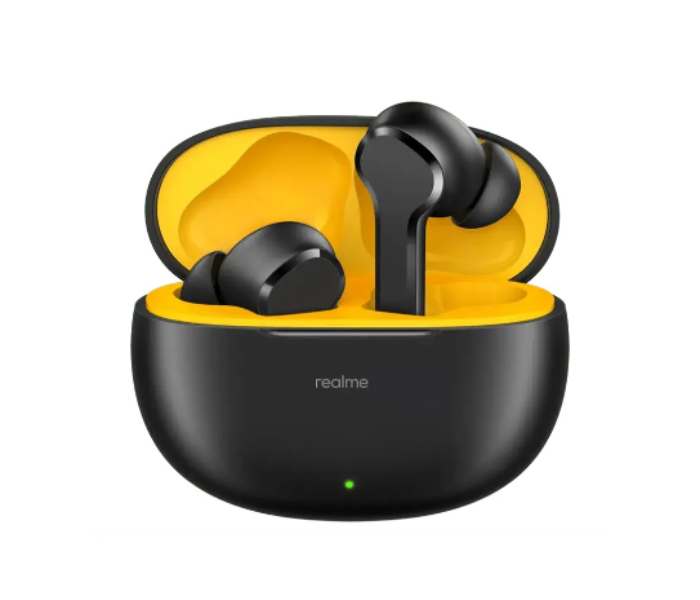 Realme T100 True Wireless Earbuds With AI Noise Cancellation - Black - Zoom Image 1