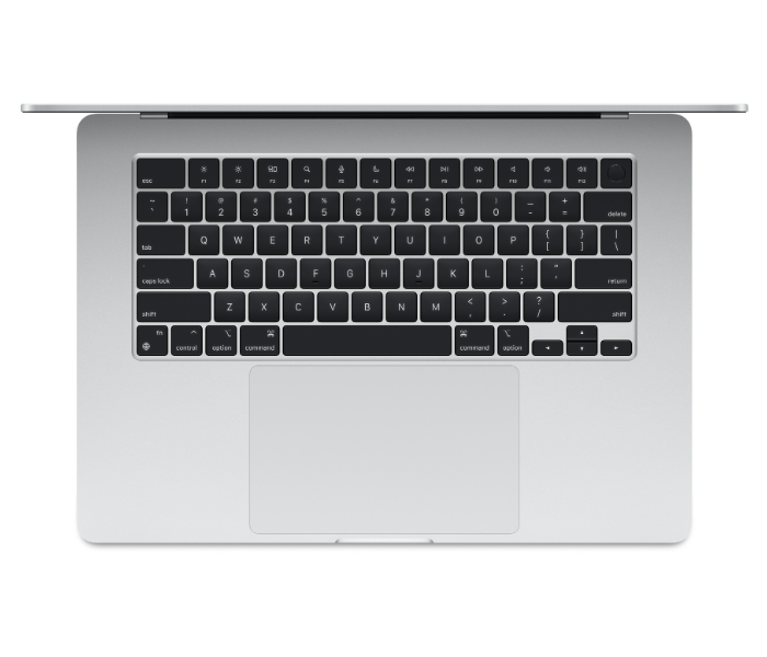 Apple Macbook Air MQKT3 2023 15 Inch M2 Chip 8GB RAM 512GB SSD English Keyboard - Silver  - Zoom Image 3