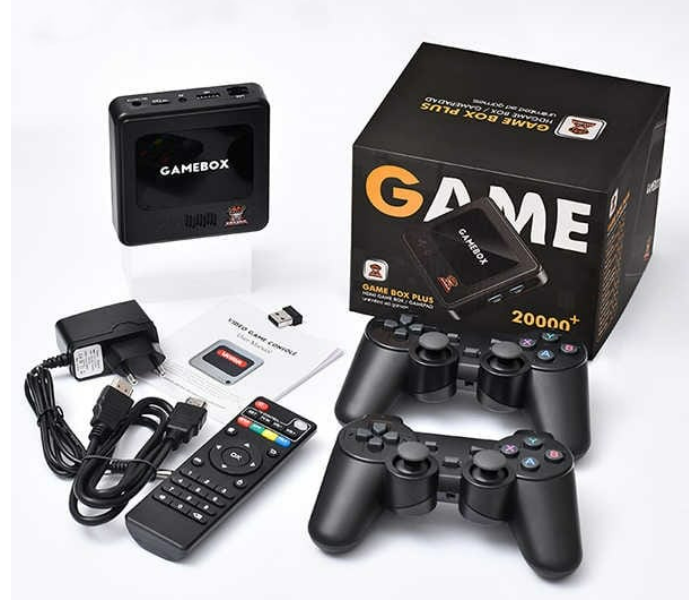 Game Box plus Portable Video Game Console Built-in TV Box 20000+ Games with HDMI Game Box and Gamepad - Zoom Image 2