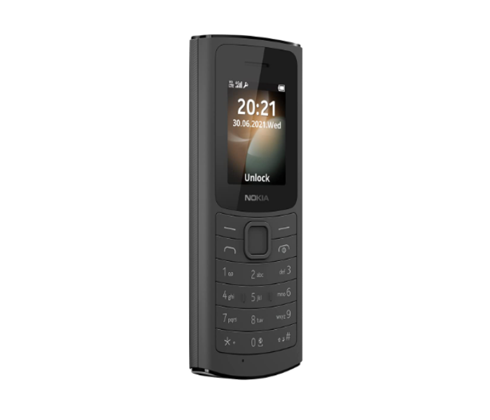 Nokia 110 4G Dual Sim Mobile Phone - Black - Zoom Image 2